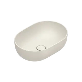 Catalano Sfera Раковина чаша 50x35x16h см, без перелива, покрытие Cataglaze, цвет: lino матовый 0522500030