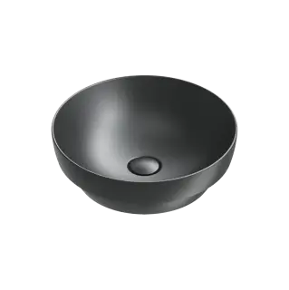 Catalano Sfera Раковина чаша d45x14h см, без перелива, покрытие Cataglaze, цвет: черный матовый 0524450022