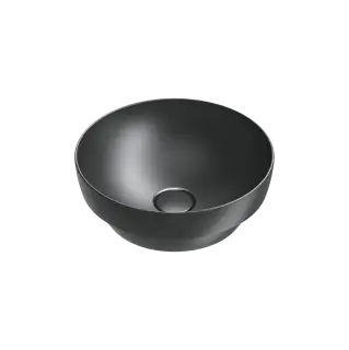 Catalano Sfera Раковина чаша d40x14h см, без перелива, покрытие Cataglaze, цвет: черный матовый 0524400022