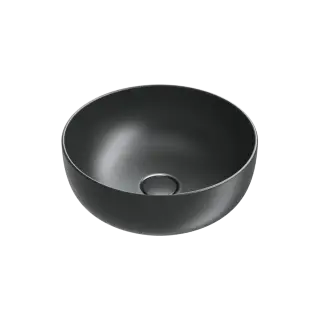 Catalano Sfera Раковина чаша d42x16h см, без перелива, покрытие Cataglaze, цвет: черный матовый 0523430022