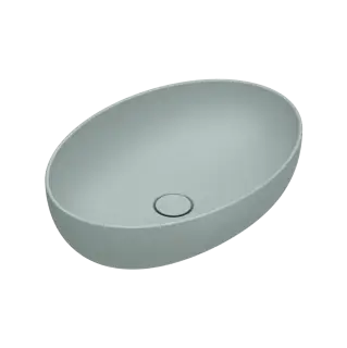 Catalano Sfera Раковина чаша 60x42x16h см, без перелива, покрытие Cataglaze, цвет: acqua матовый 0522600028