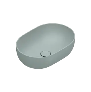 Catalano Sfera Раковина чаша 50x35x16h см, без перелива, покрытие Cataglaze, цвет: acqua матовый 0522500028