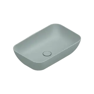 Catalano Green Раковина чаша 60x38x15h см, без перелива, покрытие Cataglaze, цвет: acqua матовый 0422610028