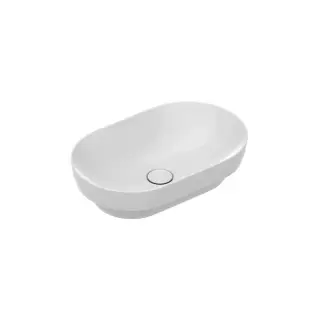 Catalano Sfera Раковина чаша 55x35x14h см, без перелива, покрытие Cataglaze, цвет: белый глянцевый 0524550001