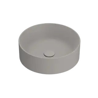 Catalano Zero Раковина чаша d40x13h см, без перелива, покрытие Cataglaze, цвет: tortora матовый 0123400032