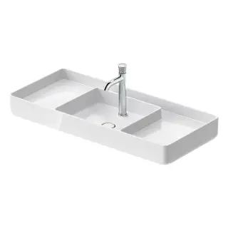 Duravit Bento Starck Box Раковина накладная 104x46x14.5h см, без перелива, цвет: белый глянцевый 2381102071