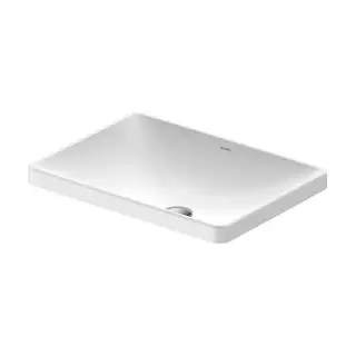 Duravit D-Neo Раковина встраиваемая сверху 60x44 см, без перелива, цвет: белый глянцевый 03586000791