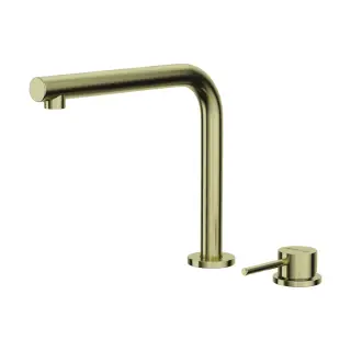 Omoikiri Nara LG Смеситель для кухни без гибкого излива, цвет: светлое золото 4994484