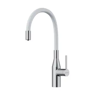 Omoikiri Yatomi 2 Plus BN-WH Смес. для кухни с гибк. изливом и возм. подкл. фильтр, цвет:нерж. сталь 4994345