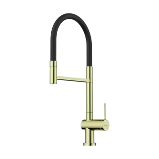 Omoikiri Kanto 2 Plus-SB LG-BL Смес. для кухни с гибк. излив. и возм. подкл. фильтр,цвет: свет. зол. 4994461