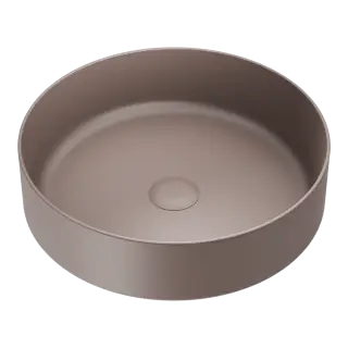 Omoikiri Mira BG Раковина чаша d40,5x12h см, из Natceramic, без перелива, цвет: бежево-серый 4972069