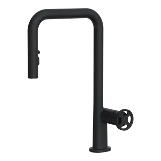 Omoikiri Arita-SB GB Смеситель для кухни с гибким изливом, цвет: графит 4994355