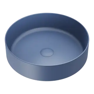 Omoikiri Mira NB Раковина чаша d40,5x12h см, из Natceramic, без перелива, цвет: темно-синий 4972071