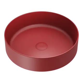 Omoikiri Mira PO Раковина чаша d40,5x12h см, из Natceramic, без перелива, цвет: портвейн 4972070