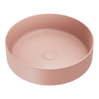 Omoikiri Mira RO Раковина чаша d40,5x12h см, из Natceramic, без перелива, цвет: розовый 4972067