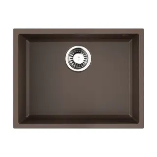 Omoikiri Tedori 54-U ES Кухонная мойка из Tetogranit 55x22 см, цвет: espresso 4997235