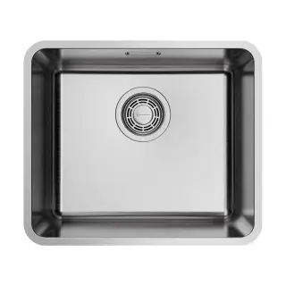 Omoikiri Omi 43-U/I Ultra Mini IN Кухонная мойка из нержавеющей стали 43x17,9 см, цвет: нерж. сталь 4997402