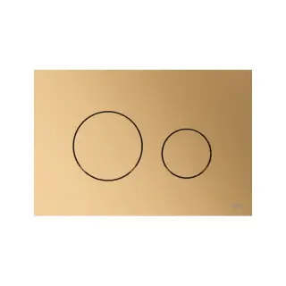 Tece Loop Кнопка смыва для унитаза, пластик, цвет: латунь металлик 9240936