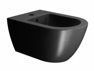 GSI Pura Биде подвесное с 1 отверстием под смеситель и переливом, с крепежом, цвет: ardesia opaco 8865FR2126