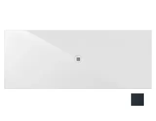 GSI Pura H2 Душевой поддон керамический 200x80x2,5h см, цвет: ardesia opaco 46200826