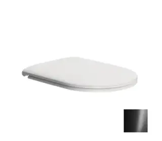 GSI Pura Крышка-сиденье для унитаза с микролифтом, цвет: ardesia opaco MS992C26