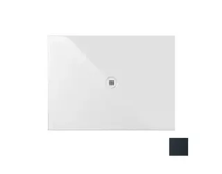 GSI Pura H2 Душевой поддон керамический 120x90x2h см, цвет: ardesia opaco 46120926