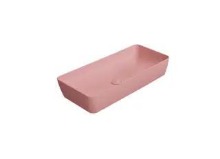 GSI Nubes Раковина чаша 80x40x14h см, без перелива, без д/к, цвет: blush opaco 904024