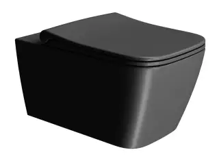 GSI Nubes Унитаз подвесной 55x35 см безободковый, смыв swirlflush, цвет: ardesia opaco 961526