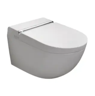 GSI Pura Унитаз подвесной умный, функция биде, безободковый, крышка микролифт, цвет: белый глянцевый 741811