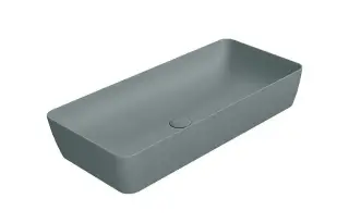 GSI Nubes Раковина чаша 80x40x14h см, без перелива, без д/к, цвет: agave opaco 904004