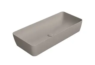 GSI Nubes Раковина чаша 80x40x14h см, без перелива, без д/к, цвет: tortora opaco 904005