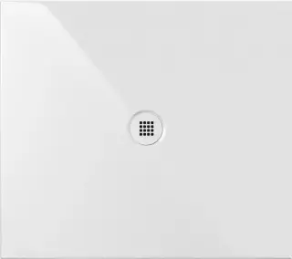 GSI Pura H2 Душевой поддон керамический 90x80x2h см, цвет: белый матовый 46090809