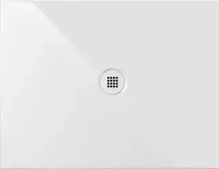 GSI Pura H2 Душевой поддон керамический 90x70x2h см, цвет: белый матовый 46090709