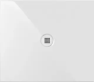 GSI Pura H2 Душевой поддон керамический 80x70x2h см, цвет: белый матовый 46080709