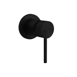 Gessi 316 Смеситель для душа встраиваемый на 1 потребителя, внешняя часть, цвет: matte black 54119#299