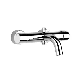 Gessi Via Tortona Термостат для ванны на 2 потребителя, излив 20,3 см, цвет: chrome 18711#031