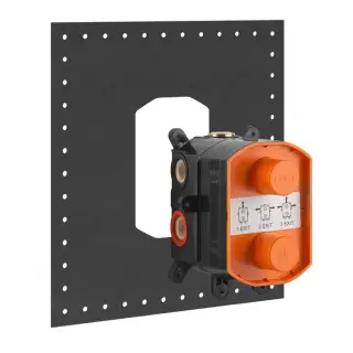 Gessi Via Manzoni Встраиваемая часть для термостата для душа на 1-3 потребителя, цвет: chrome 38269#031