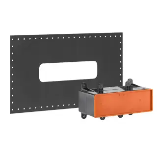 Gessi Via Manzoni Встраиваемая часть для смесителя с изливом, цвет: chrome 38497#031