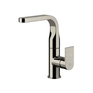 Gessi Via Manzoni Смеситель для раковины без донного клапана однорыч., цвет: finox brushed nickel 47124#149