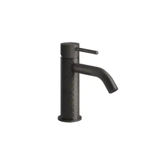 Gessi 316 Смеситель для раковины без донного клапана однорыч., цвет: black metal brushed PVD 54102#707