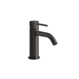 Gessi 316 Смеситель для раковины без донного клапана однорыч., цвет: black metal brushed PVD 54302#707