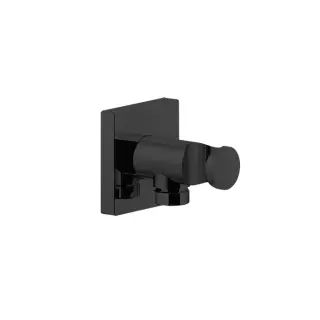 Gessi Emporio Shower Шланговое подключение с держателем душа, цвет: matte black 47361#299