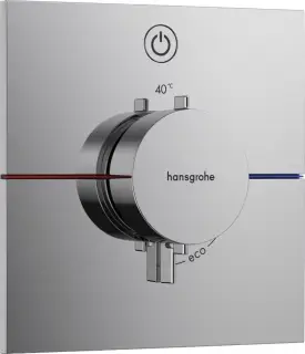 Hansgrohe ShowerSelect E Термостат для душа встраиваемый, внешняя часть, цвет: хром 15571000