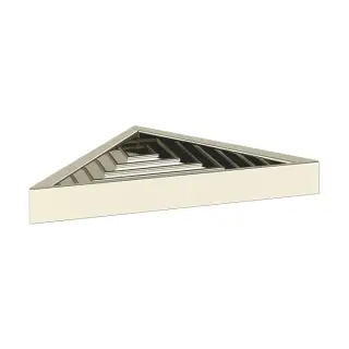 Gessi Inverso Полочка-решетка угловая для ванны или душа, цвет: warm bronze brushed PVD 20861#726