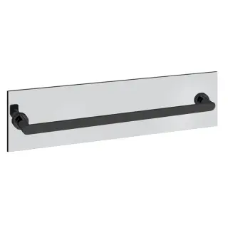 Gessi Emporio Полотенцедержатель для крепления на стекло, 60 см, цвет: matte black 38913#299
