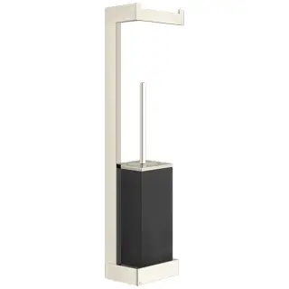 Gessi Inverso Стойка напольная - ершик, держатель бумаги, цвет: warm bronze brushed PVD 20868#726