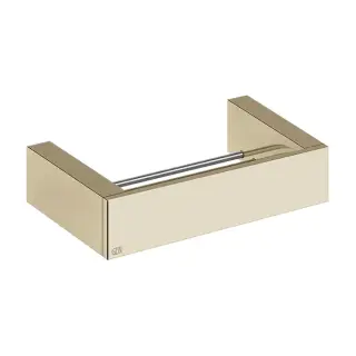 Gessi Inverso Контейнер для предметов подвесной, 14x9,5 см, цвет: brushed brass PVD 20804#727