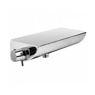 Bossini Oki Смеситель термостатический наружный в комплекте с подставкой и полкой, цвет: chrome V40004.030