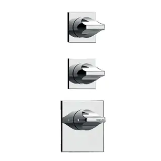 Bossini Apice Смеситель для душа встраиваемый, термостат., 2 запорных вентиля, цвет: chrome Z035203.030