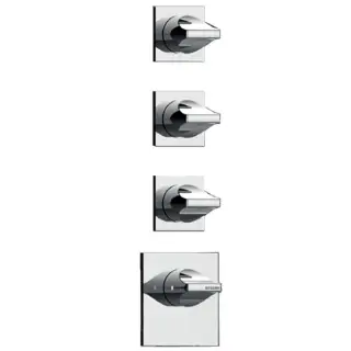 Bossini Apice Смеситель для душа встраиваемый, термостат., 3 запорных вентиля, цвет: chrome Z035205.030